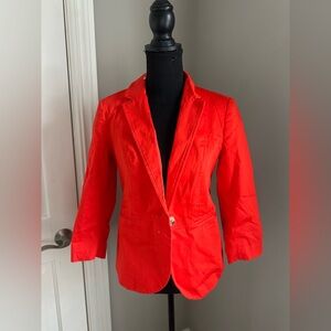 Women's Red/Orange Blazer